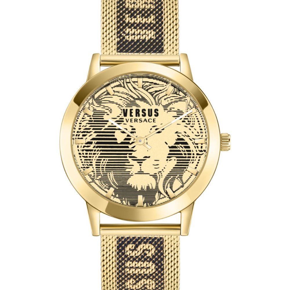 Versace Men's Gold 40mm Lion Watch